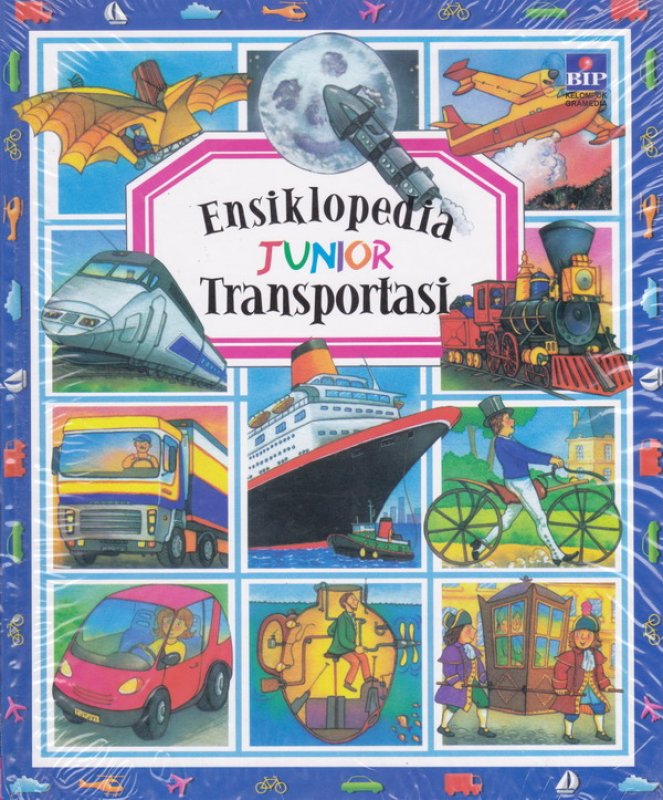 Cover Buku Ensiklopedia Junior: Transportasi