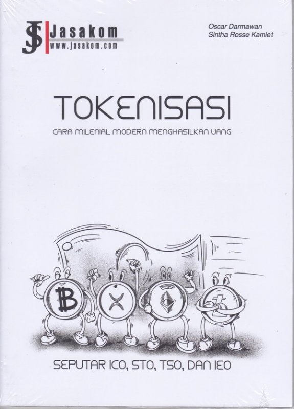 Cover Buku TOKENISASI ( cara millenial modern menghasilkan uang ) 