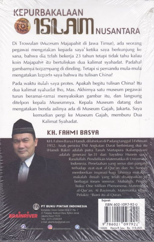 Cover Belakang Buku Kepurbakalan Islam Nusantara
