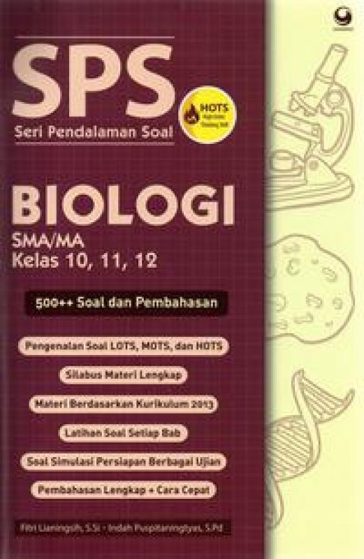Cover Buku Seri Pendalaman Soal Biologi SMA/MA Kelas 10, 11, 12