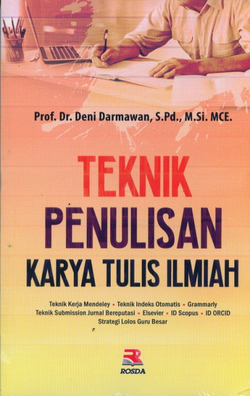 Cover Buku Teknik Penulisan Karya Tulis Ilmiah