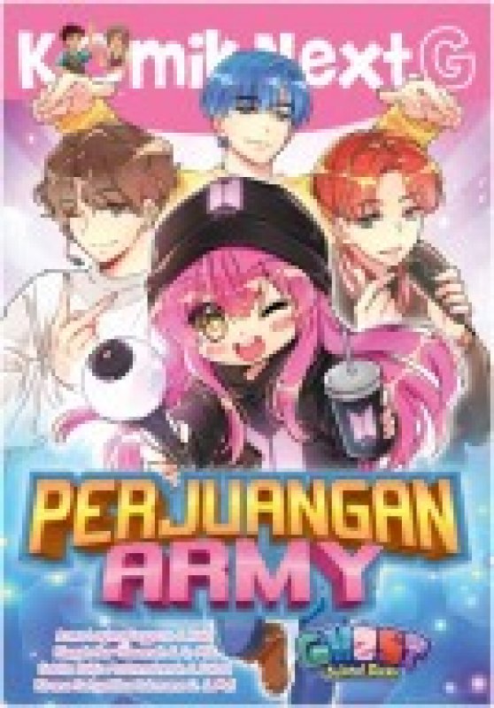 Cover Buku Komik Next G : Perjuangan Army