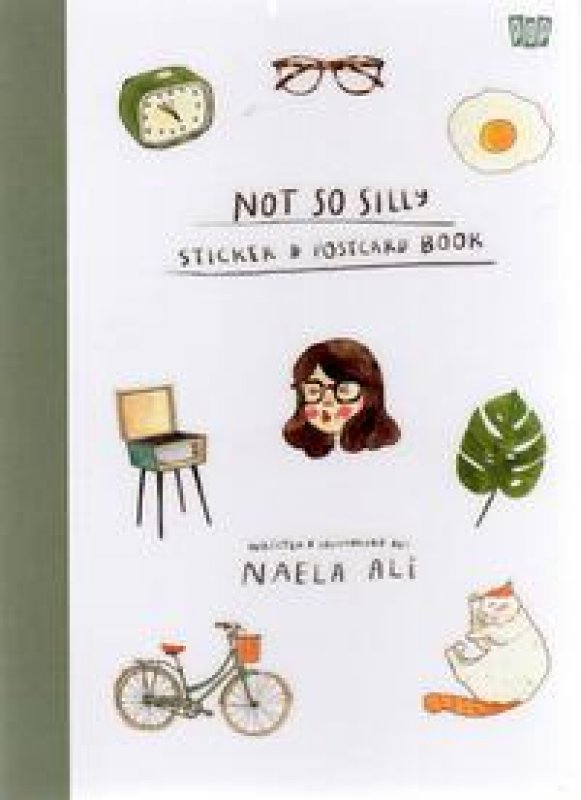 Cover Buku Not So Silly Sticker & Postcard Book
