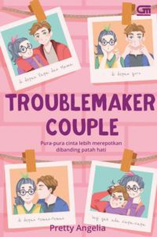 Cover Buku Teenlit: Troublemaker Couple