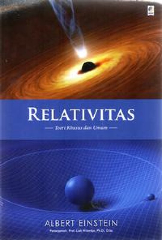Cover Buku Relativitas: Teori Khusus dan Umum