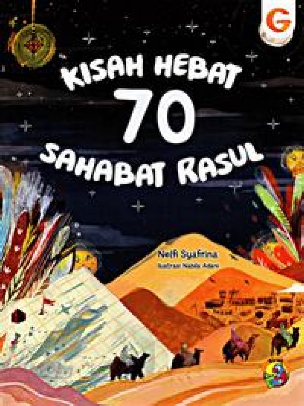 Cover Buku Kisah Hebat 70 Sahabat Rasul