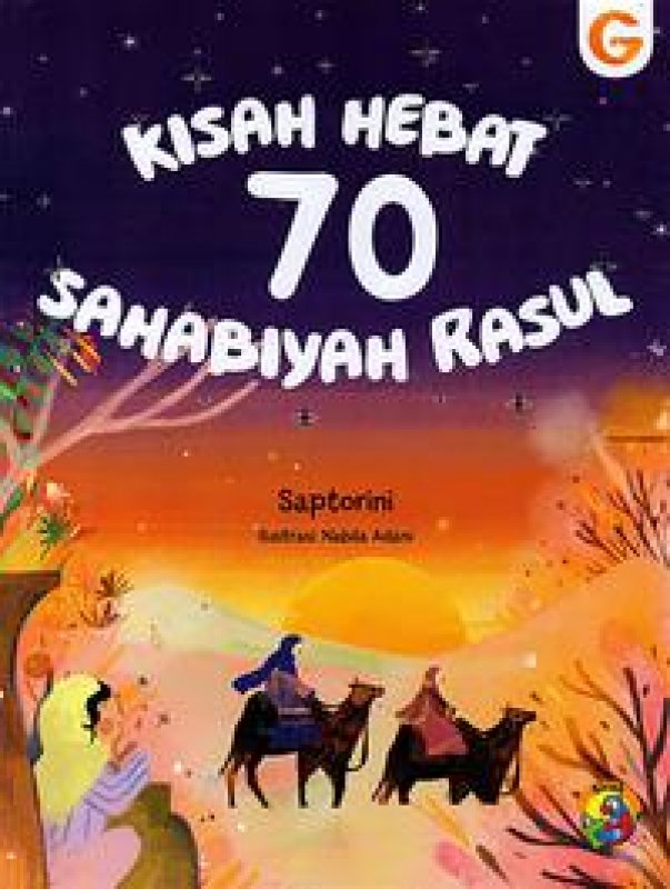 Cover Buku Kisah Hebat 70 Sahabiyah Rasul