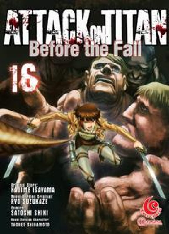 Cover Buku LC: Attack on Titan Before The Fall 16