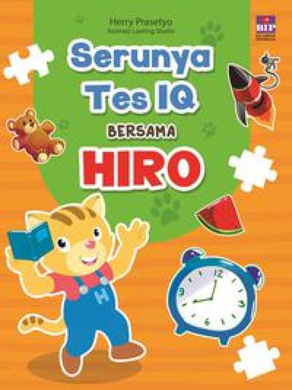 Cover Buku Serunya Tes IQ Bersama Hiro