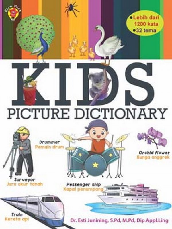 Cover Buku Kids Picture Dictionary