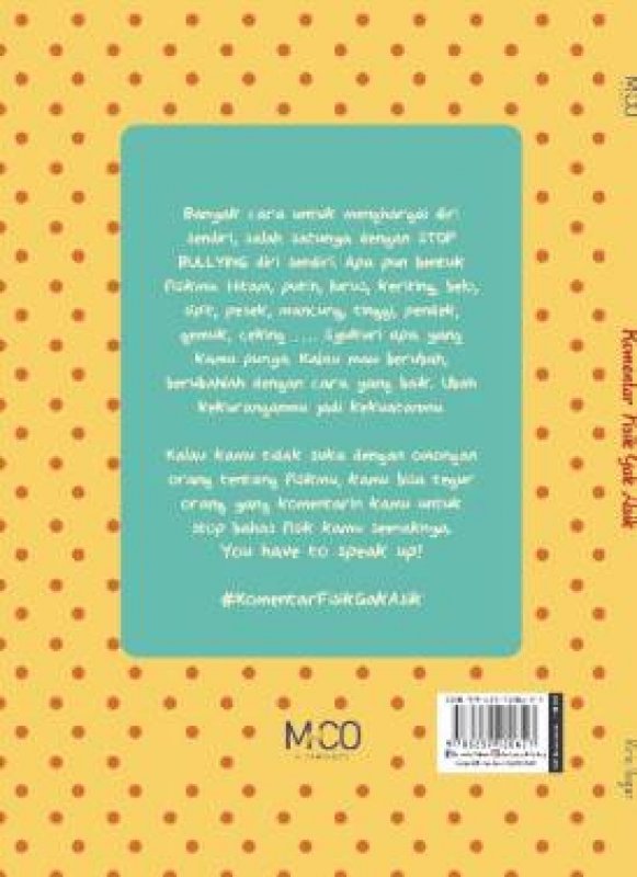Cover Belakang Buku Komentar Fisik Gak Asik 