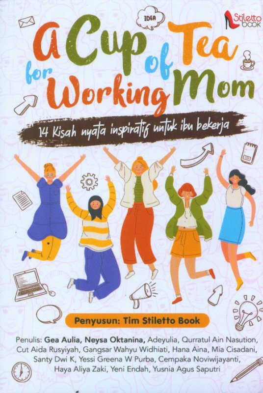 Cover Buku A Cup of Tea For Working Mom