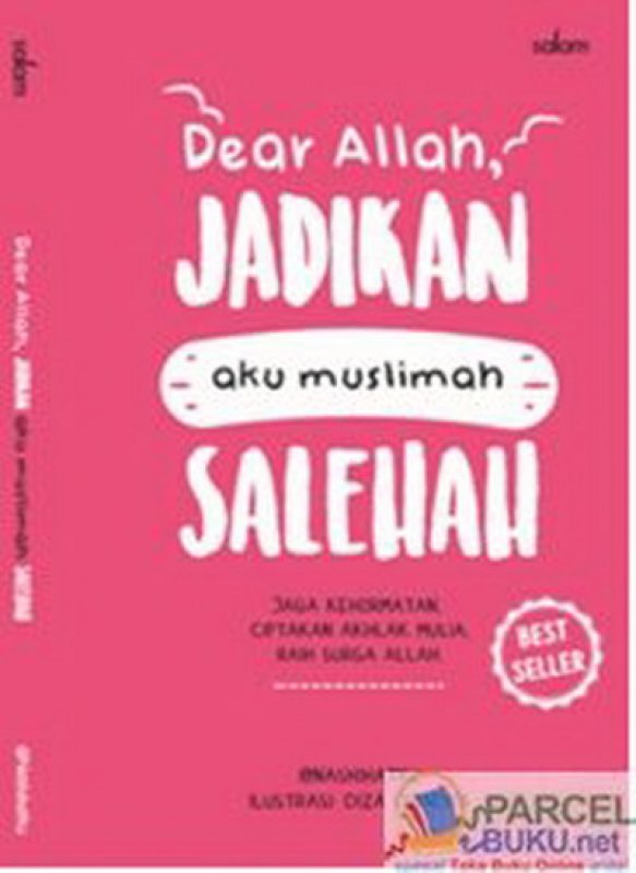 Cover Buku Dear Allah Jadikan Aku Muslimah Salehah-Hc (Republish)