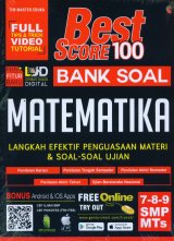 Best Score 100 Bank Soal Matematika SMP / MTS 7-8-9