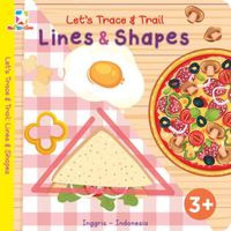 Cover Buku Opredo Let`S Trace & Trail: Lines & Shapes