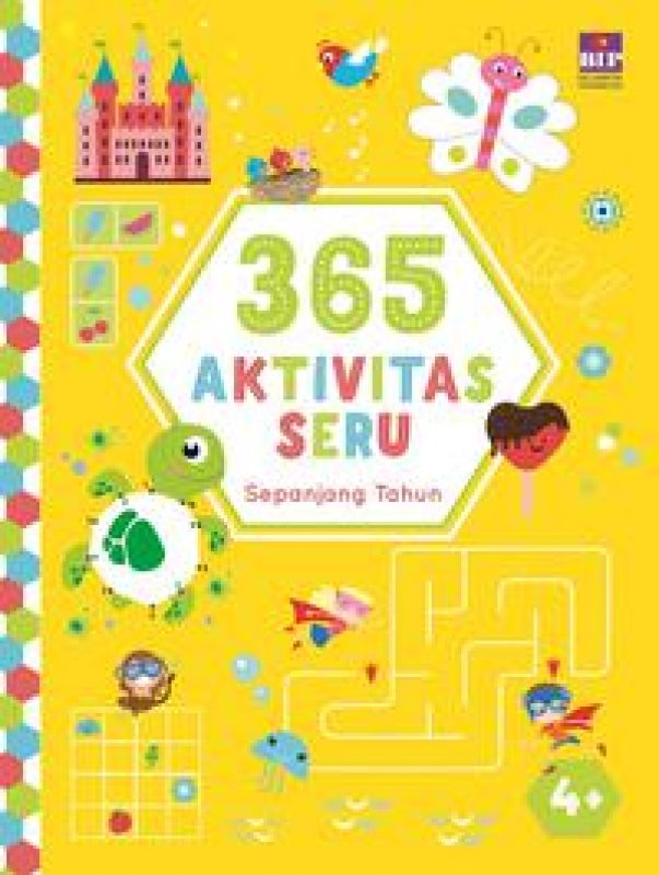 Cover Buku 365 Aktivitas Seru Sepanjang Tahun