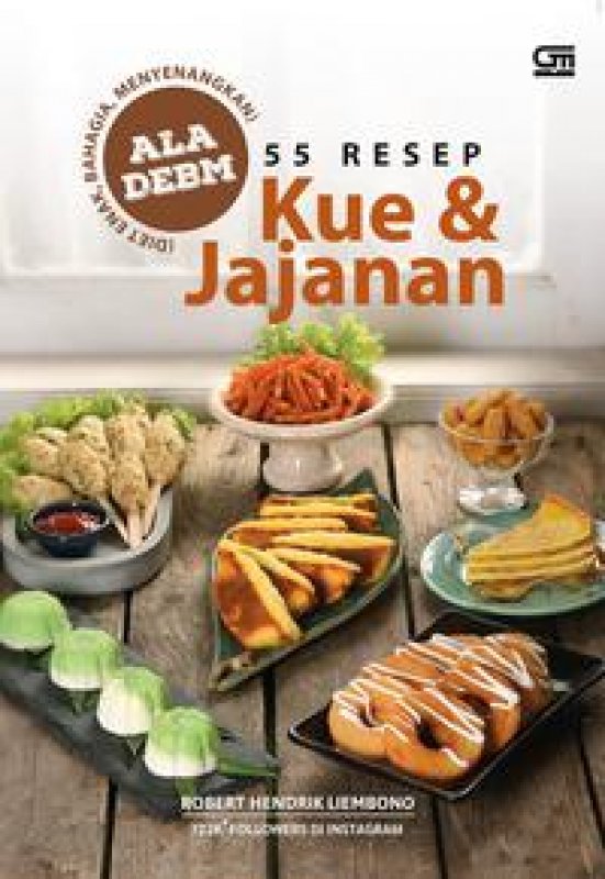 Cover Buku 55 Resep Kue & Jajanan Ala DEBM