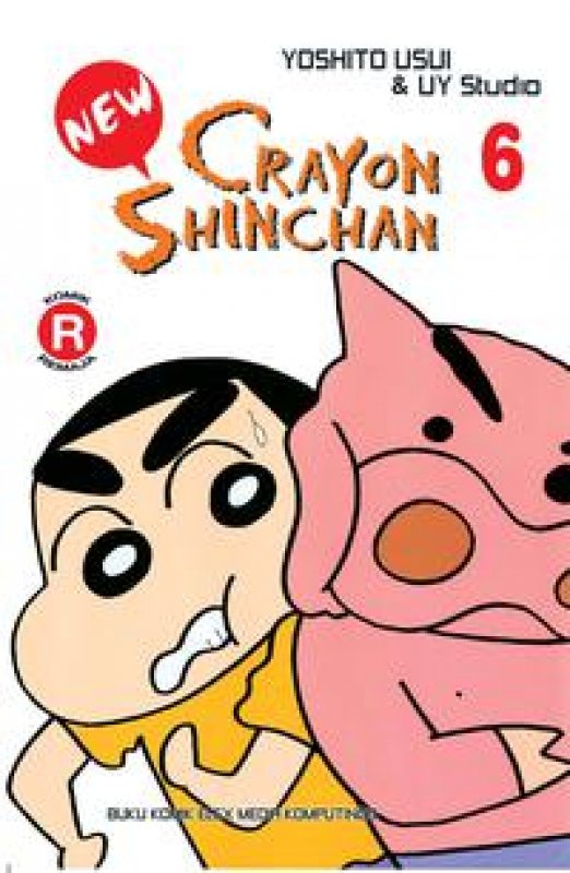 Cover Buku New Crayon Shinchan 06