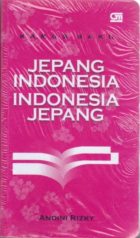 Cover Buku Kamus Saku Jepang Indonesia - Indonesia Jepang