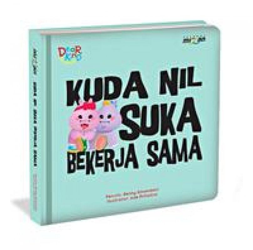 Cover Buku Seri Dear Kind: Kuda Nil Suka Bekerja Sama (Boardbook)