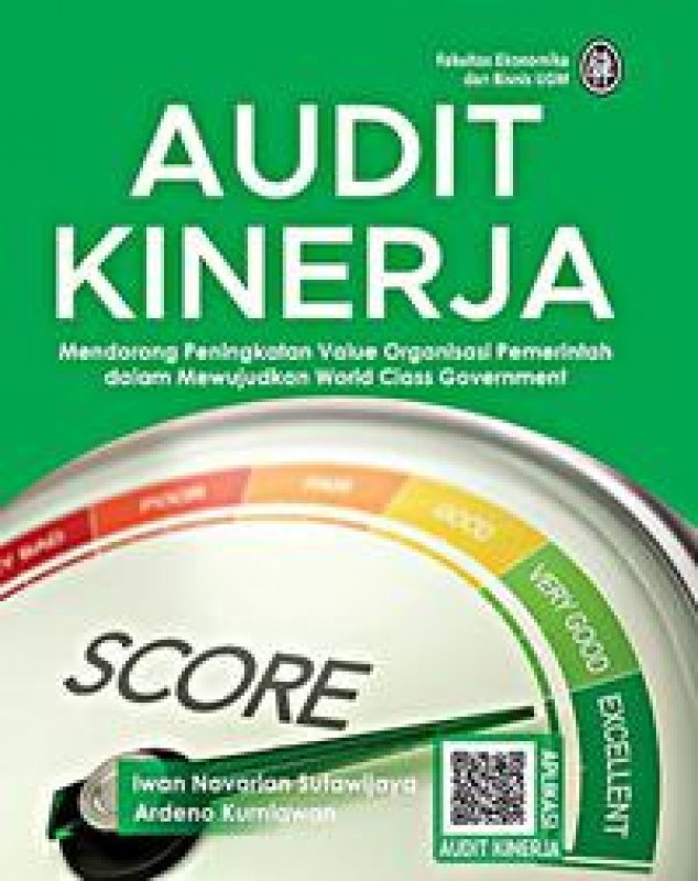 Cover Buku Audit Kinerja, Mendorong Peningkatan Value Organisasi Pemeri
