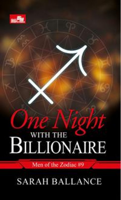Cover Buku Cr: One Night With The Billionaire (Men Of The Zodiac #9)