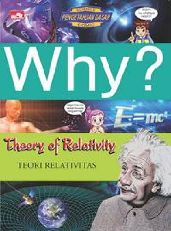 Cover Buku Why? Theory Of Relativity