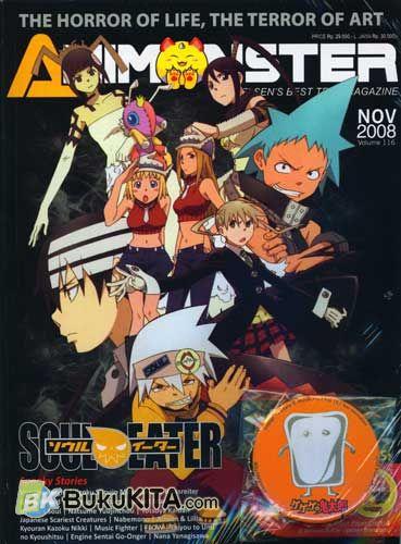 Cover Buku Animonster #116 - November 2008
