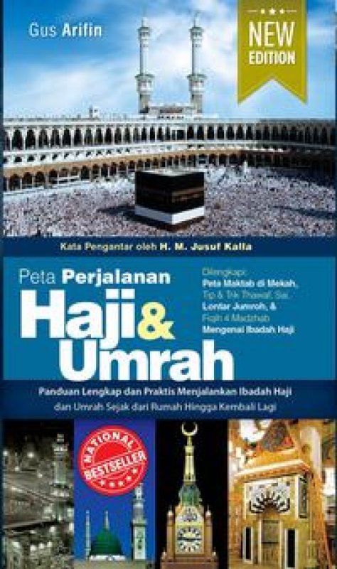 Cover Buku Peta Perjalanan Haji Dan Umrah (New Edition)