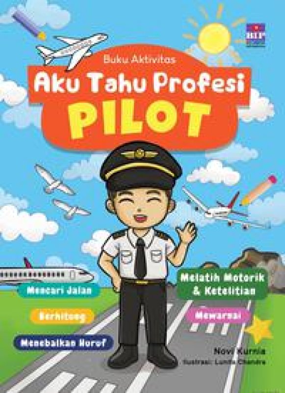 Cover Buku Aku Tahu Profesi : Pilot
