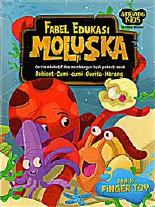 Cover Buku Fabel Edukasi Moluska