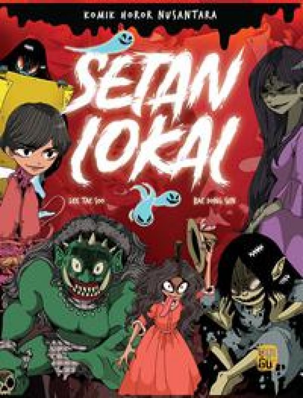 Cover Buku Komik Horor Nusantara: Setan Lokal