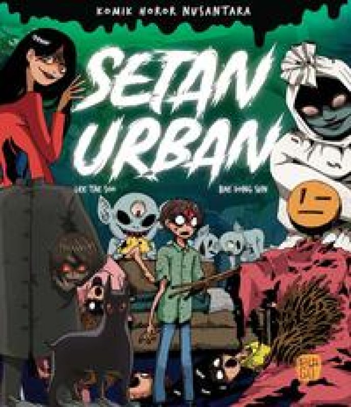 Cover Buku Komik Horor Nusantara: Setan Urban