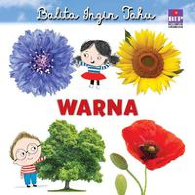 Cover Buku Balita Ingin Tahu: Warna