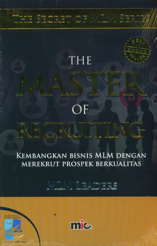 Cover Buku The Master Of Recruiting