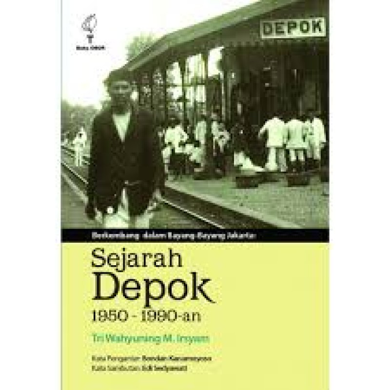 Cover Buku Sejarah Depok 1950 - 1990-an