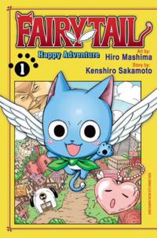 Cover Buku Fairy Tail Happy Adventure 01