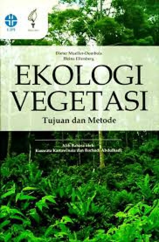 Cover Buku Ekologi Vegetasi; Tujuan dan Metode