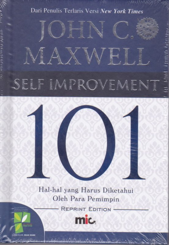 Cover Buku Self Improvement 101 : Hal-hal yang Harus Diketahui Oleh Para Pemimpin ( edisi Revisi ) (2020)