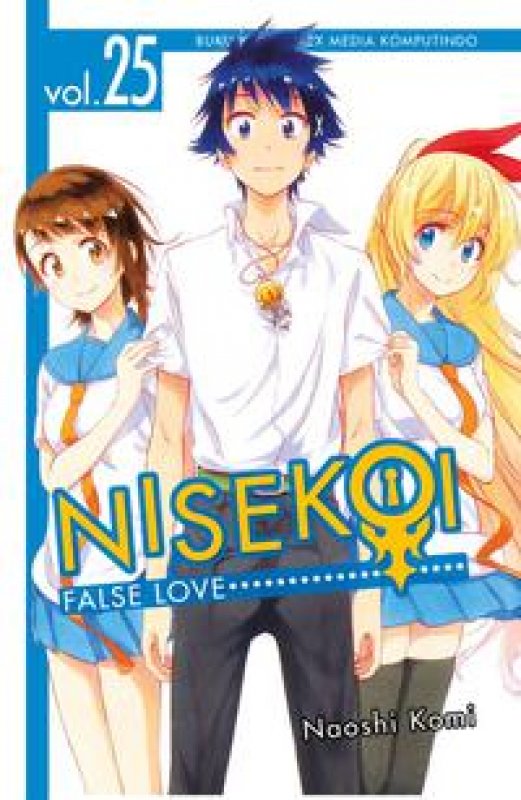 Cover Buku Nisekoi: False Love 25 (END)