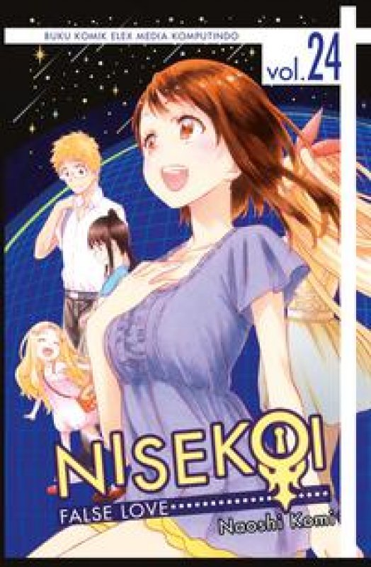 Cover Buku Nisekoi : False Love 24