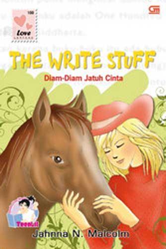 Cover Buku The Write Stuff - Diam-Diam Jatuh Cinta