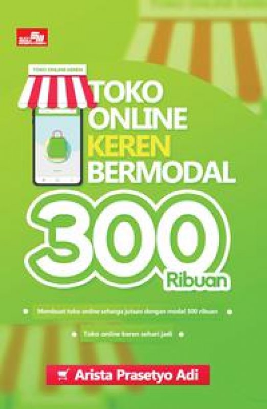 Cover Buku Toko Online Keren Bermodal 300 Ribuan