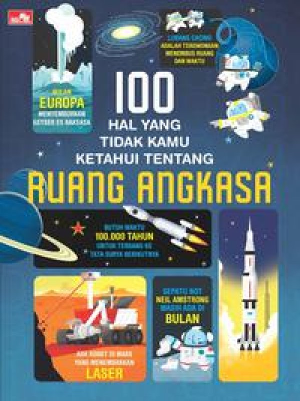 Cover Buku 100 Hal yang Tidak Kamu Ketahui - Ruang Angkasa