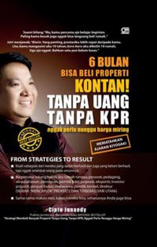 Cover Buku 6 Bulan Bisa Beli Properti Kontan! Tanpa Uang Tanpa KPR (HC)