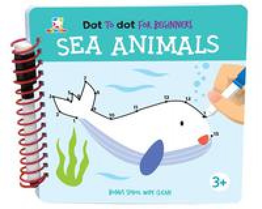 Cover Buku Opredo Dot to Dot for Beginners : Sea Animals