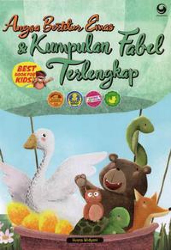 Cover Buku Angsa Bertelur Emas & Kumpulan Fabel Terlengkap