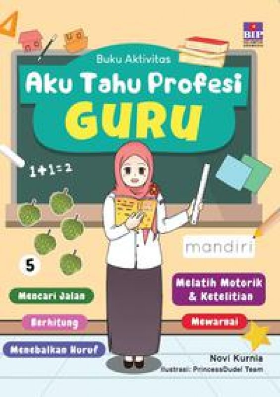 Cover Buku Aku Tahu Profesi : Guru