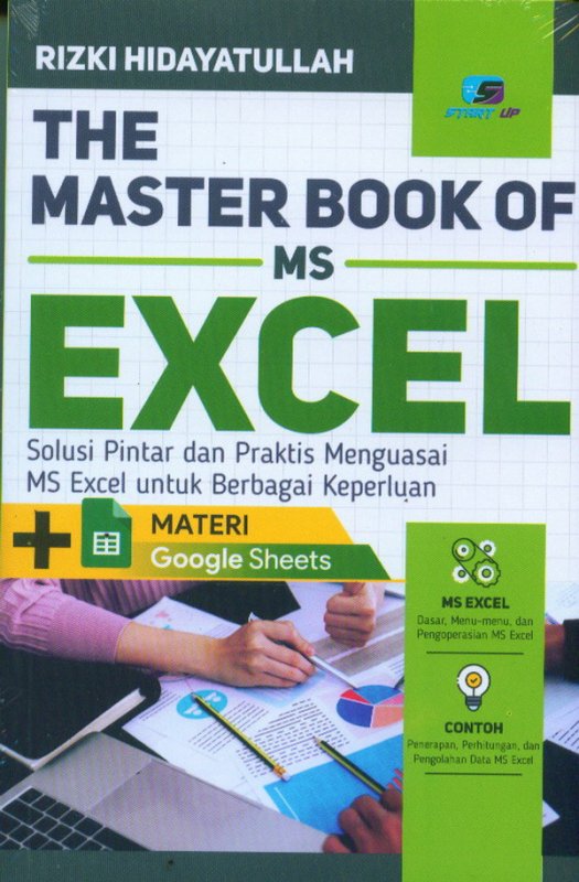 Cover Buku The Master Book MS Excel
