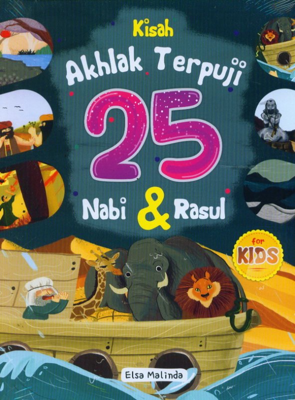 Cover Buku Kisah Akhlak Terpuji 25 Nabi & Rasul